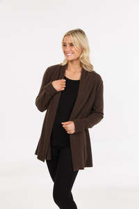 Womens Jackets: Wrap Possum Merino Jacket