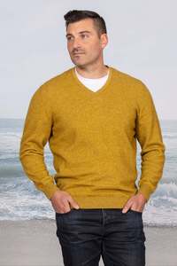 Summer Collection: Men's Summer Possum Vee Neck Sweater
