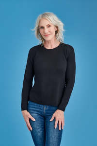 Merino Women: Merino Wool Classic Crew Neck