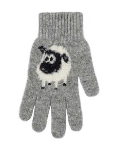 Pure Merino Gloves: Woolly Sheep Merino Wool Gloves