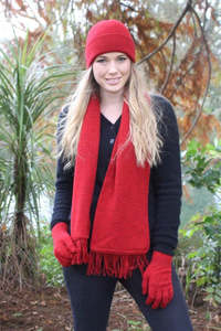 Pure Merino Scarves: Unisex Merino Wool Scarf