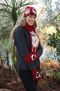 Pure Merino Scarves: Woolly Sheep Merino Wool Scarf