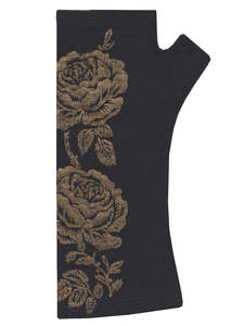 Pure Merino Gloves: Vintage Rose Merino Wool Gloves