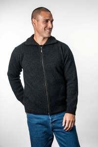 Zip Through Possum Merino Jacket