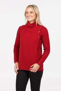 Mothers Day: Asymmetric Possum Merino Jacket