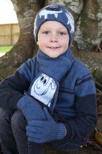Kids Accessories: Little Lamby Possum Merino Scarf