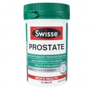 Mens Prostate Support: Swisse Ultiboost Prostate 50 Tablets