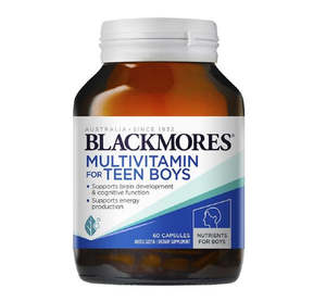 Vitamins: Blackmores  Multivitamin for teen boys 60 Capules