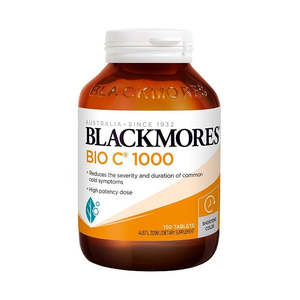 Vitamins: 【HALF PRICE SALE】BLACKMORES BIO C 1000MG 150 TABLETS