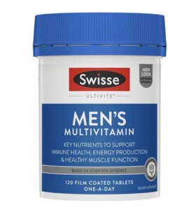 Vitamins: Swisse Mens Ultivate Tablets 120