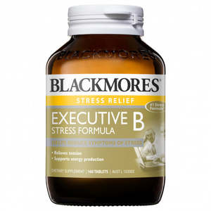 Vitamins: Blackmores Executive B Stress Formula 160 Tablets