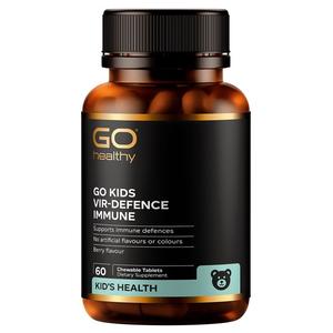 GO Healthy Kids Vir-Defence Immune 60 Chewable Tablets