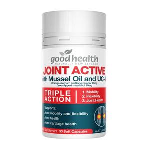 Goodhealth: Good Health Joint Active With Mussel Oil & UC-II 30 Capsules