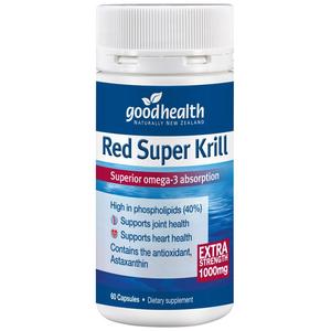 Good Health Red Super Krill 1,000mg 60 Capsules
