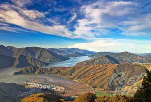 041 - Post Art Postcard - Havelock Aerial