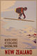 916 - Post Art Postcard - Winter Sports Tongariro
