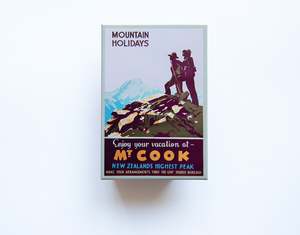 FM0115 - Post Art Magnet - Mountain Holidays Mount Cook
