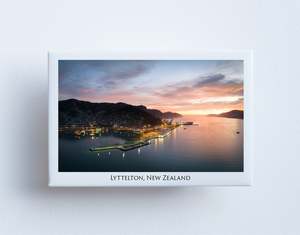 FM0121 - Post Art Magnet - Lyttelton Harbour