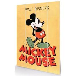 Products: Mickey Mouse - Wooden Wall Art