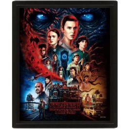 3D Lenticular: Stranger Things 4 - Vecna 3D Lenticular Framed