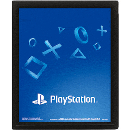 Products: Playstation - Shapes Framed 3D Lenticular
