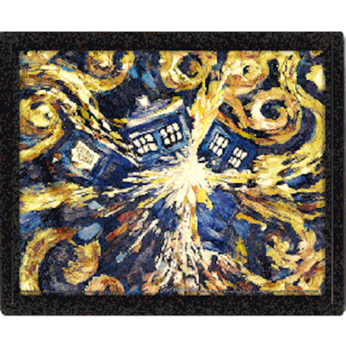 Doctor Who - Exploding Tardis Framed 3D Lenticular