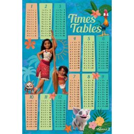 General: Moana - Times Tables