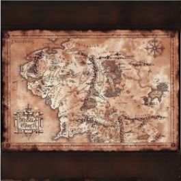 Movies & TV: The Lord Of The Rings - One Map