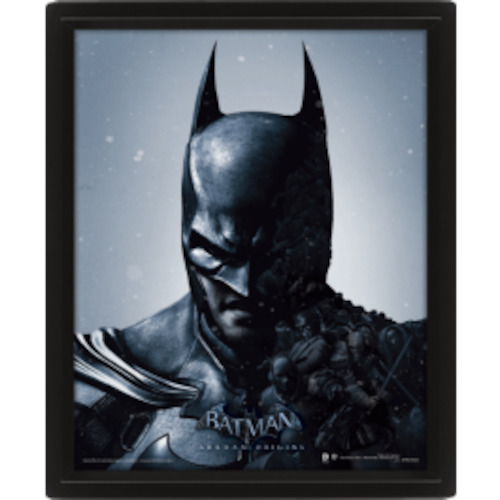 Batman/Joker Arkham Origins - Framed 3D Lenticular