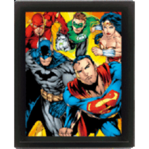 DC Comics - Framed 3D Lenticular