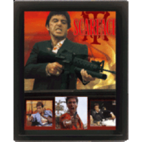 Scarface - Framed 3D Lenticular