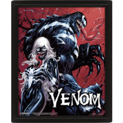Venom Teeth and Claws - 3D Framed Lenticular