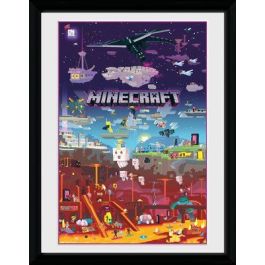 Gaming: Minecraft - World Beyond Framed Print