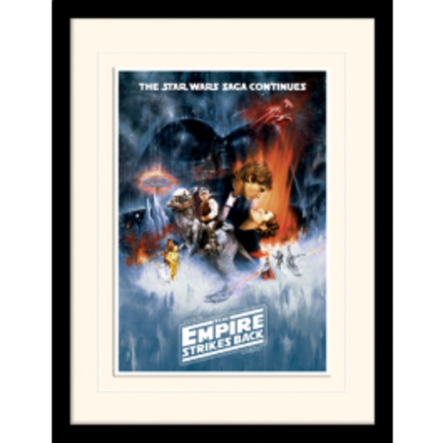 Movies & TV: Star Wars - The Empire Strikes Back (One Sheet) Framed Print