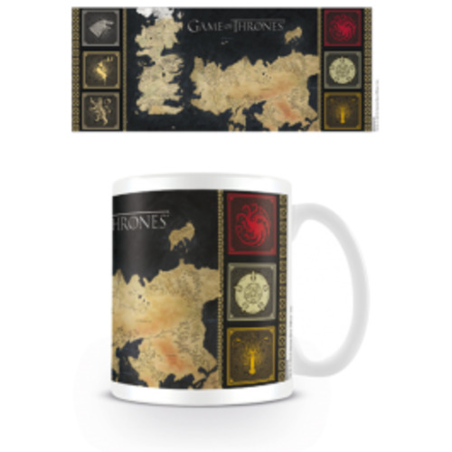 Products: Game Of Thrones - Map Mug