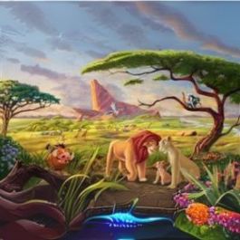 Thomas Kinkade - Lion King