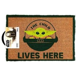 Star Wars The Mandalorian - The Child Lives Here Door Mat
