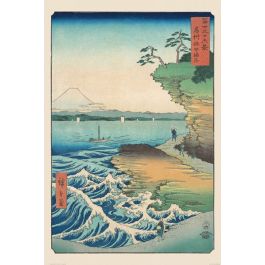 Hiroshige - Seashore At Hoda