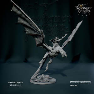 Wraith King on Fell Beast