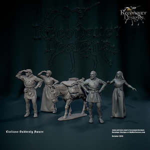 Reconquer Designs: Civilians Suddenly Aware and Pack Mule