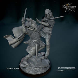 Reconquer Designs: Warrior Vs Orc