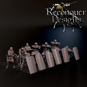 Rc Spanish Infantry: C14th Heavy Crossbowmen