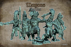 Red Copper Miniatures: Mayan Heroes