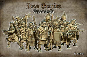 Red Copper Miniatures: Inca Spearmen
