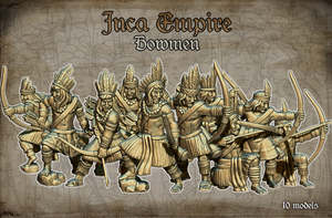 Red Copper Miniatures: Inca Bowmen