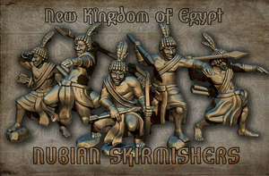 New Kingdom Egyptian: Nubian Javelinmen