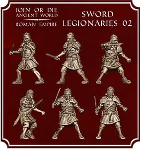 Legionaries Fighting - Sword