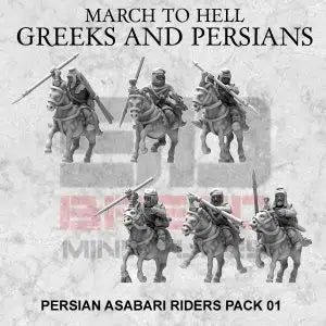 Achaemenid Persian: Persian cavalry javelinmen