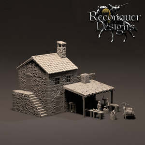 Reconquer Designs Buildings And Dioramas: Southern European Building
