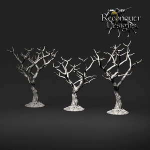 Reconquer Designs Buildings And Dioramas: Resin Trees - 28mm